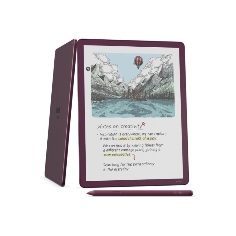 may doc sach kindle scribe colorsoft