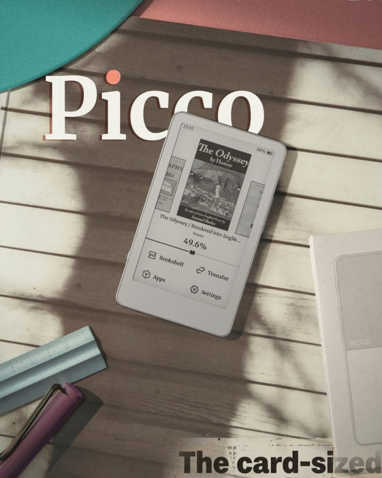 [CHÍNH THỨC] BOOX Picco – Máy đọc sách mini nhỏ gọn, tiện lợi cho việc đọc mọi lúc